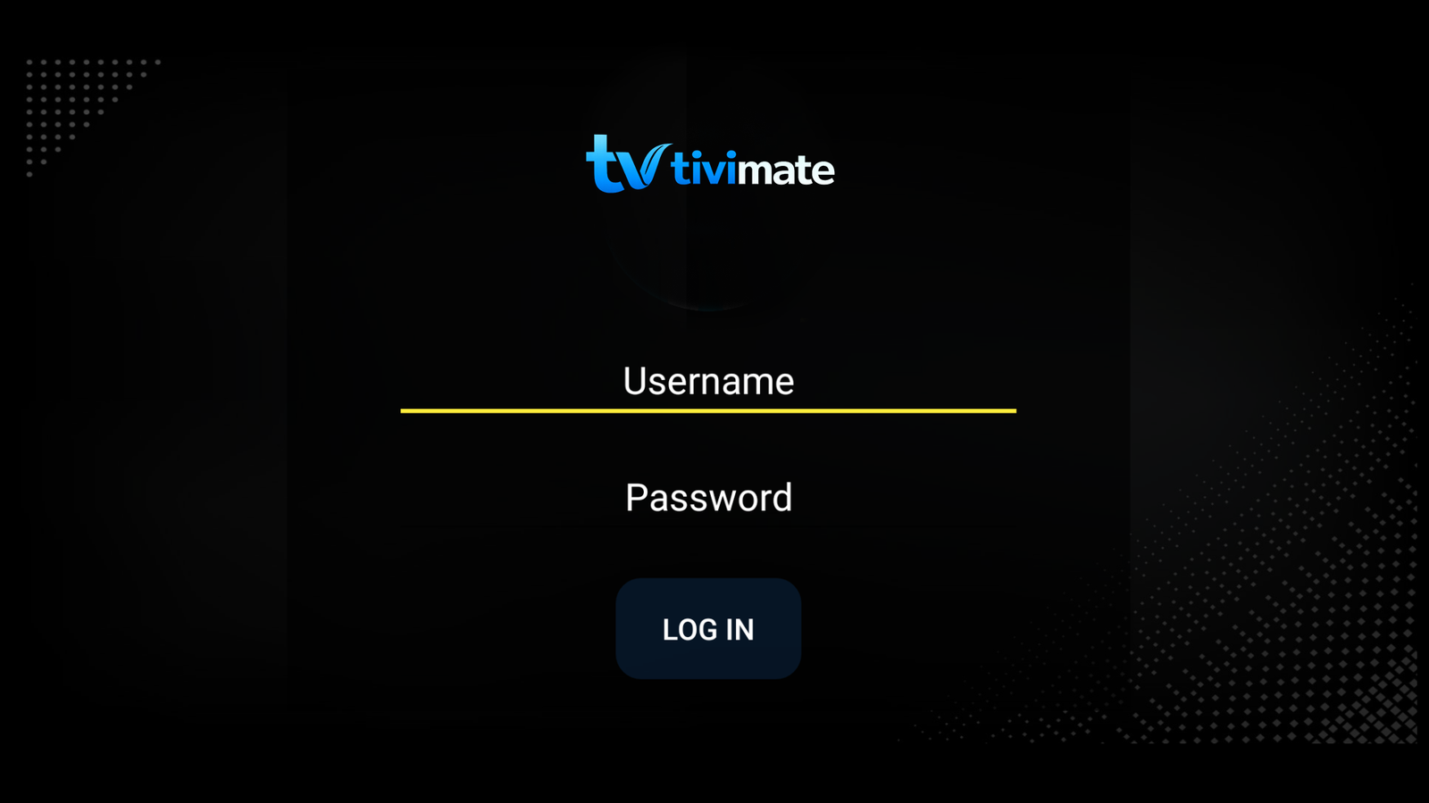 Login Screen